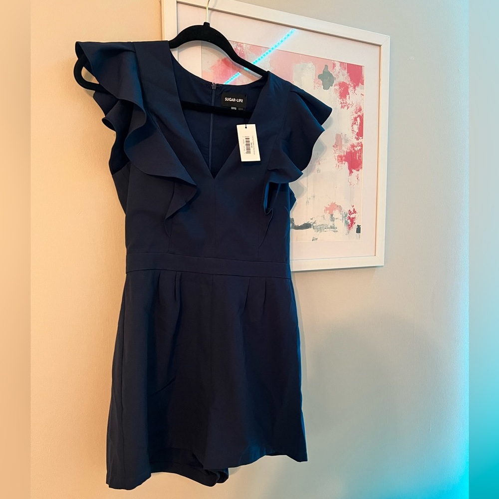 NWT!!! Navy blue romper